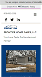 Mobile Screenshot of frontierhomesales.com